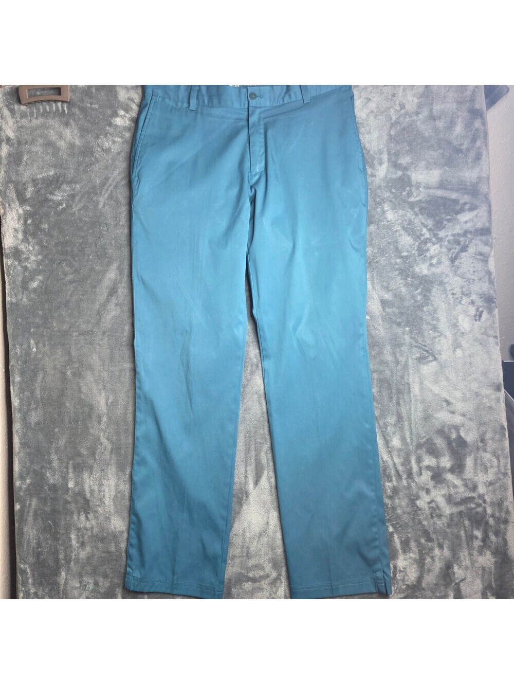 Nike Golf Dri-FIT Tour Performance Pants Men 32x32 Teal Flat Front Stretch